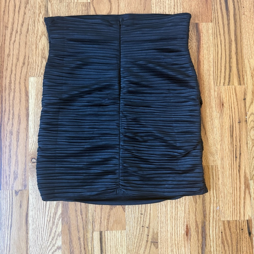 Sabina Musayev Black Textured Mini Skirt - Picture 7 of 7
